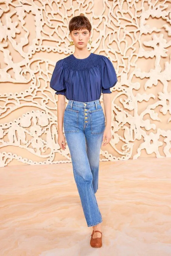Alita Top Midnight Women Ulla Johnson Tops Alita Top Midnight Women Ulla Johnson Tops