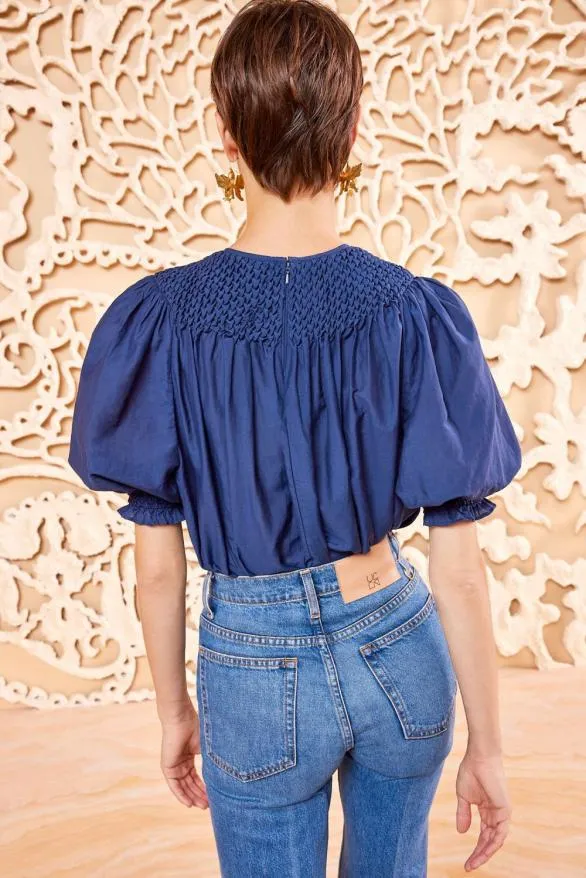 Alita Top Midnight Women Ulla Johnson Tops Alita Top Midnight Women Ulla Johnson Tops