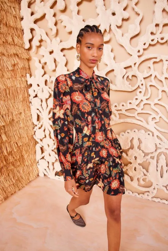 Aliya Dress Hellebore Women Ulla Johnson Dresses