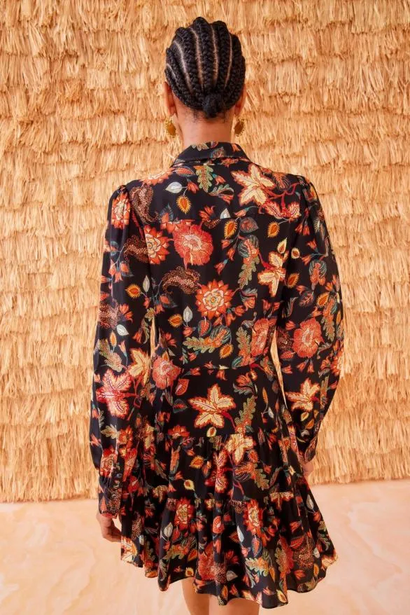Aliya Dress Hellebore Women Ulla Johnson Dresses Aliya Dress Hellebore Women Ulla Johnson Dresses