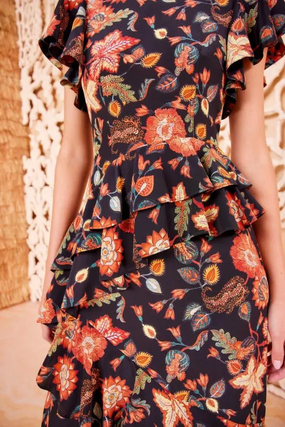 Amaia Dress Hellebore Women Ulla Johnson Dresses Amaia Dress Hellebore Women Ulla Johnson Dresses