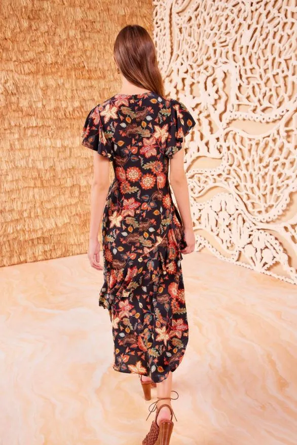 Amaia Dress Hellebore Women Ulla Johnson Dresses Amaia Dress Hellebore Women Ulla Johnson Dresses