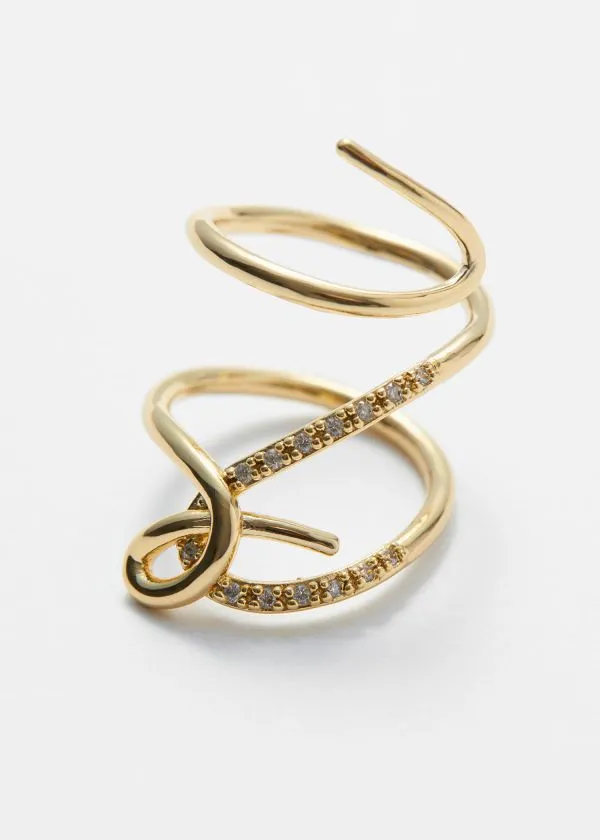 and Other Stories 18Karat Gold Plated Delicate Ring Gold Women Rings
