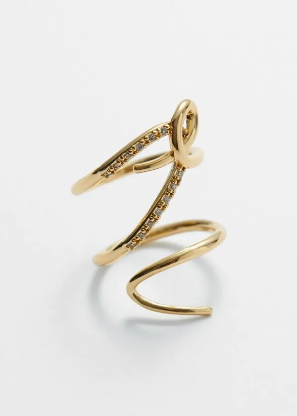 and Other Stories 18Karat Gold Plated Delicate Ring Gold Women Rings