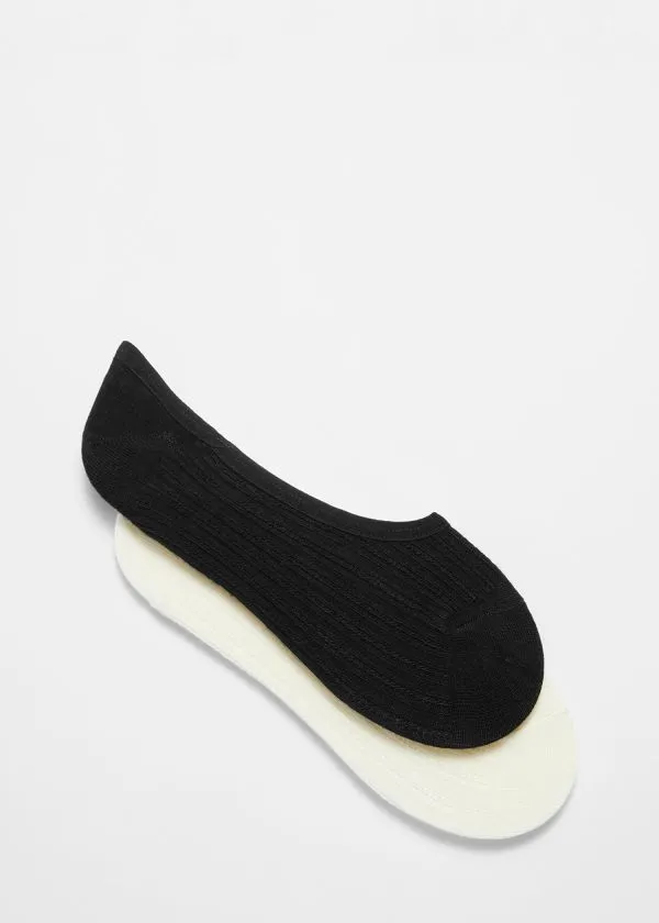 and Other Stories 2Pack Ballerina Socks White Women Socks and Tights