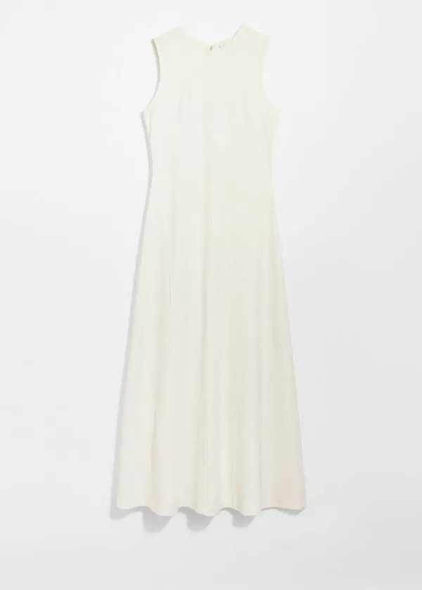 and Other Stories ALine Maxi Dress White Women Dresses