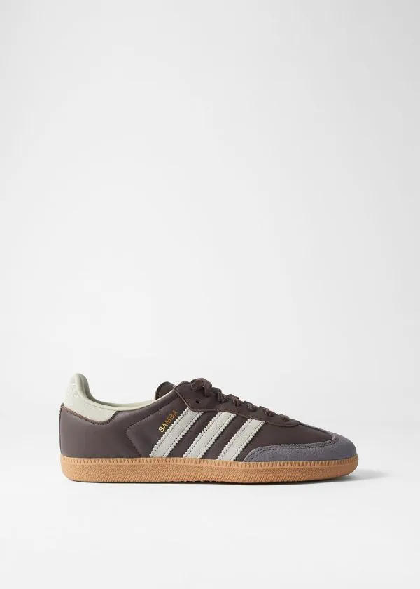 and Other Stories Adidas Originals Samba OG Dark Brown Women Sneakers