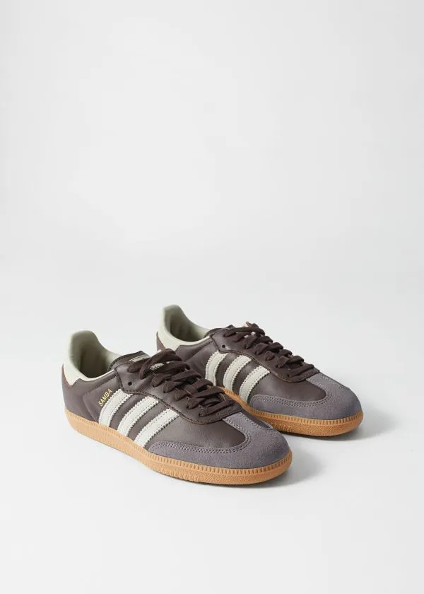 and Other Stories Adidas Originals Samba OG Dark Brown Women Sneakers