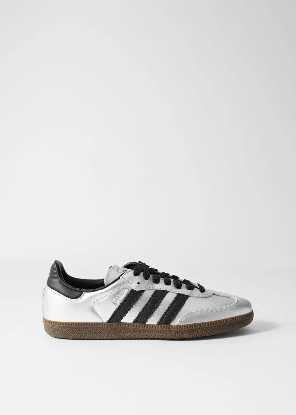 and Other Stories Adidas Originals Samba OG Silver Women Sneakers