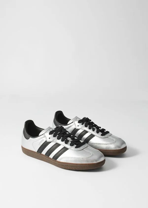 and Other Stories Adidas Originals Samba OG Silver Women Sneakers