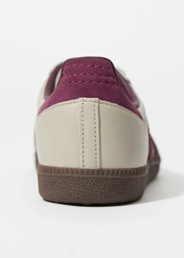 and Other Stories Adidas Samba OG Sneakers Beigeandburgundy Women Sneakers