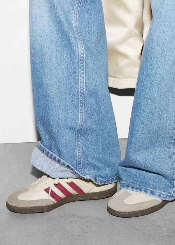 and Other Stories Adidas Samba OG Sneakers Beigeandburgundy Women Sneakers