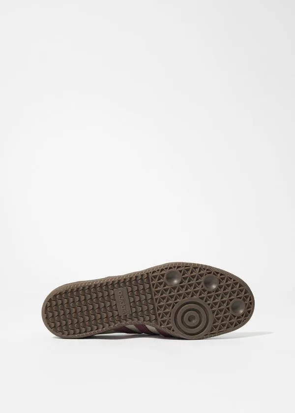 and Other Stories Adidas Samba OG Sneakers Beigeandburgundy Women Sneakers