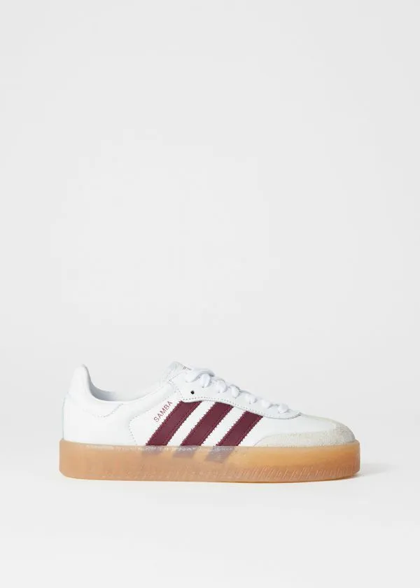 and Other Stories Adidas Sambae Burgundyandwhite Women Sneakers