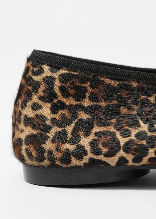 and Other Stories AlmondToe Ballerina Flats Leopard Women Ballerinas and Other Stories AlmondToe Ballerina Flats Leopard Women Ballerinas