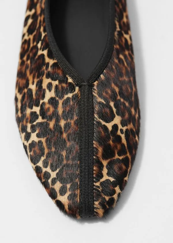 and Other Stories AlmondToe Ballerina Flats Leopard Women Ballerinas and Other Stories AlmondToe Ballerina Flats Leopard Women Ballerinas