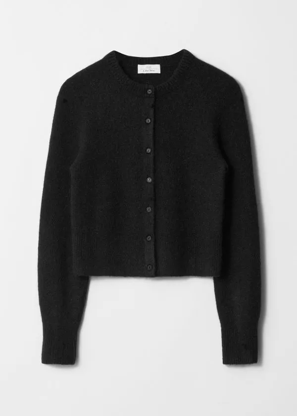 and Other Stories AlpacaBlend Knit Cardigan Black Women Knitwear