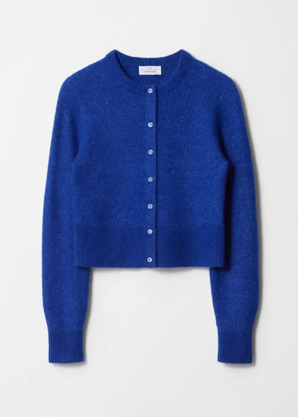 and Other Stories AlpacaBlend Knit Cardigan Blue Women Knitwear