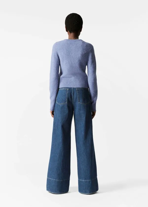 and Other Stories AlpacaBlend Knit Cardigan Pastel Blue Women Knitwear