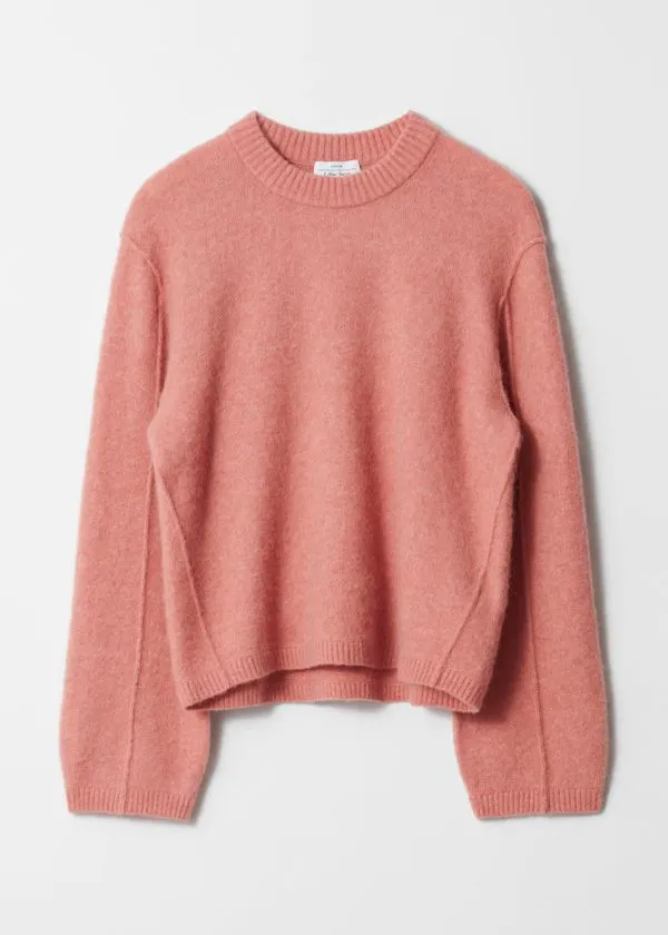 and Other Stories AlpacaBlend Knit Jumper Coral Women Knitwear
