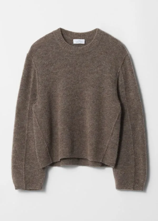 and Other Stories AlpacaBlend Knit Jumper Mole Women Knitwear