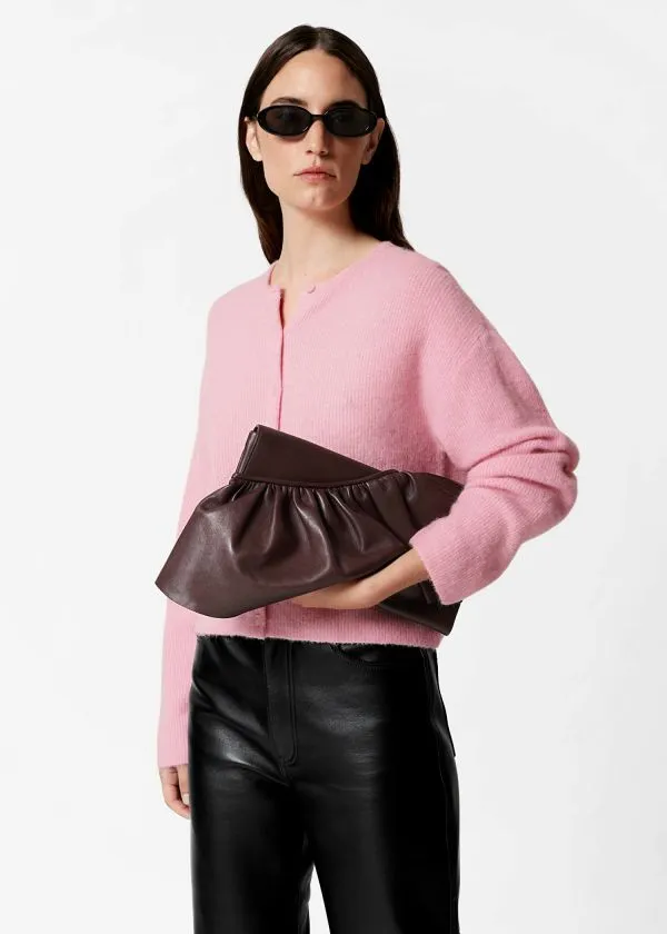 and Other Stories AlpacaBlend Knitted Cardigan Pink Women Knitwear