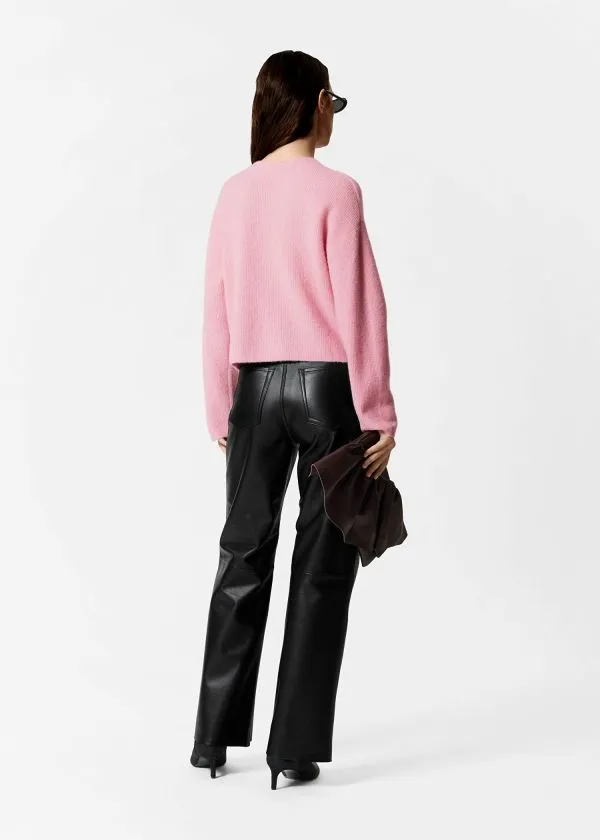 and Other Stories AlpacaBlend Knitted Cardigan Pink Women Knitwear