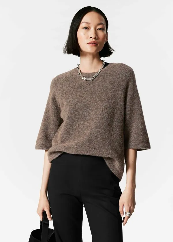 and Other Stories AlpacaBlend Knitted Top Mole Women Knitwear