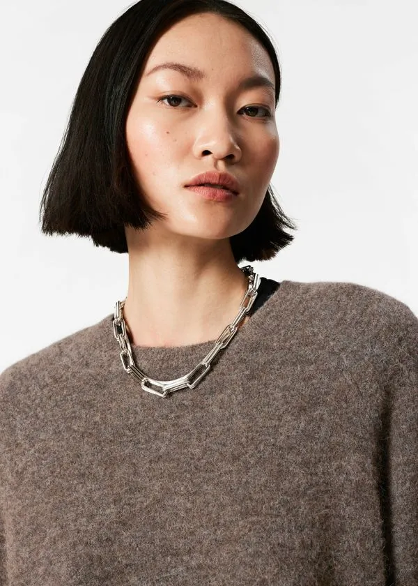 and Other Stories AlpacaBlend Knitted Top Mole Women Knitwear
