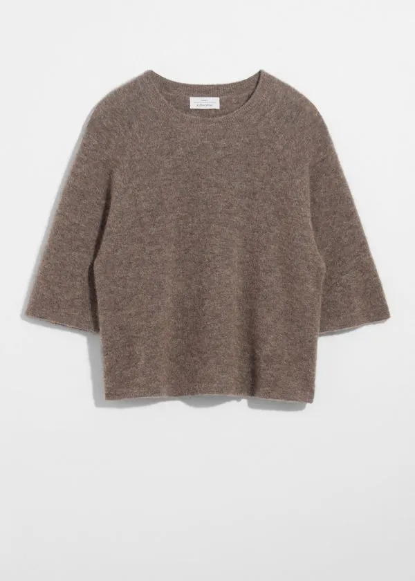 and Other Stories AlpacaBlend Knitted Top Mole Women Knitwear