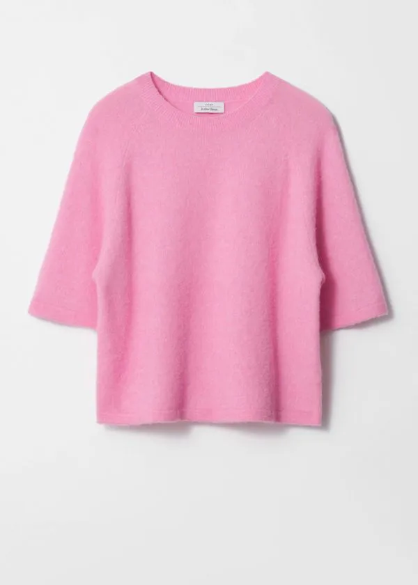 and Other Stories AlpacaBlend Knitted Top Soft Pink Women Knitwear