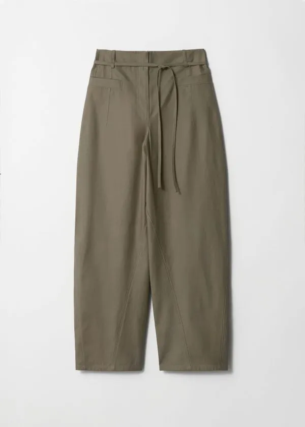 and Other Stories BarrelLeg Trousers Khaki Women Trousers and Other Stories BarrelLeg Trousers Khaki Women Trousers