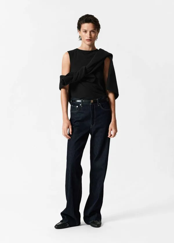 and Other Stories BoatNeck Tank Top Black Women Tops and Tshirts and Other Stories BoatNeck Tank Top Black Women Tops and Tshirts