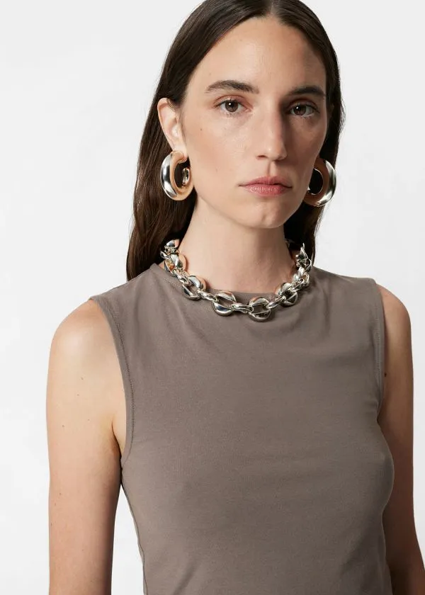 and Other Stories BoatNeck Tank Top Mole Women Tops and Tshirts and Other Stories BoatNeck Tank Top Mole Women Tops and Tshirts