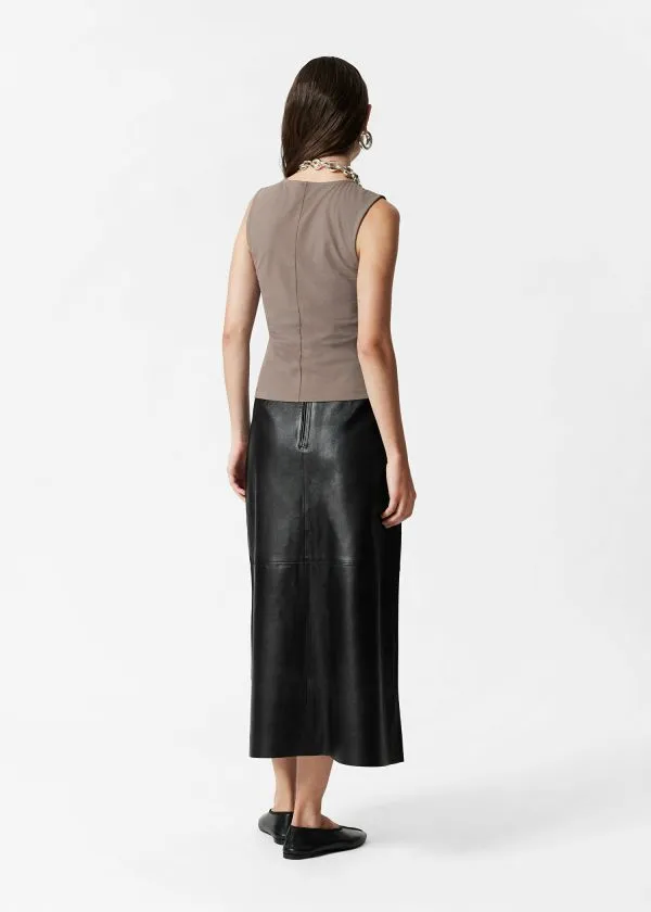 and Other Stories BoatNeck Tank Top Mole Women Tops and Tshirts and Other Stories BoatNeck Tank Top Mole Women Tops and Tshirts