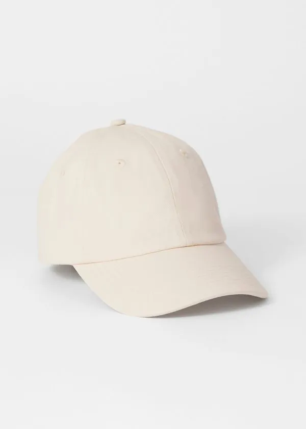 and Other Stories Bow Baseball Cap Cream Women Headwear