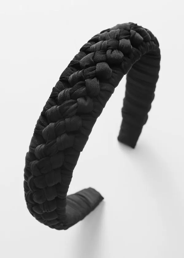 and Other Stories Braided Alice Band Black Women Hair Accessories and Other Stories Braided Alice Band Black Women Hair Accessories