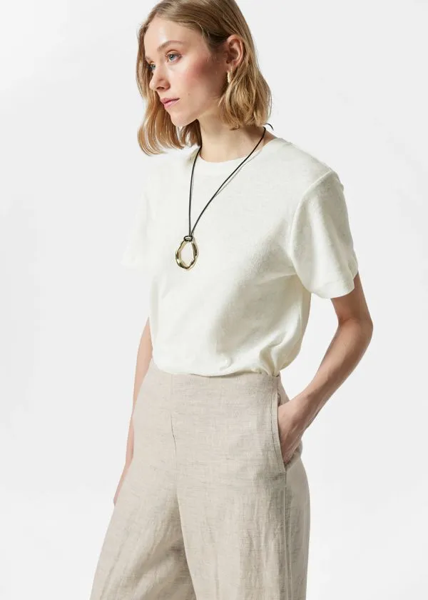 and Other Stories Breezy HighWaist Trousers Wheat Women Trousers