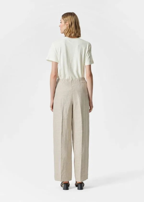 and Other Stories Breezy HighWaist Trousers Wheat Women Trousers