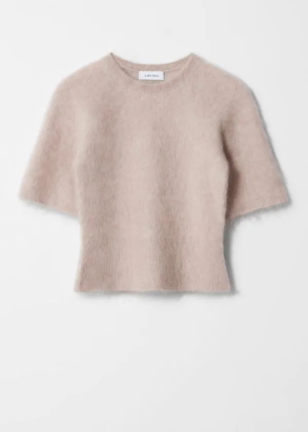 and Other Stories BrushedKnit TShirt Mole Women Knitwear