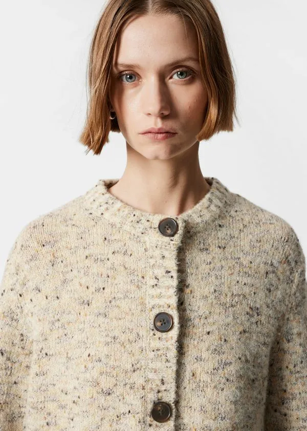 and Other Stories Buttoned Knit Cardigan Mole Women Knitwear