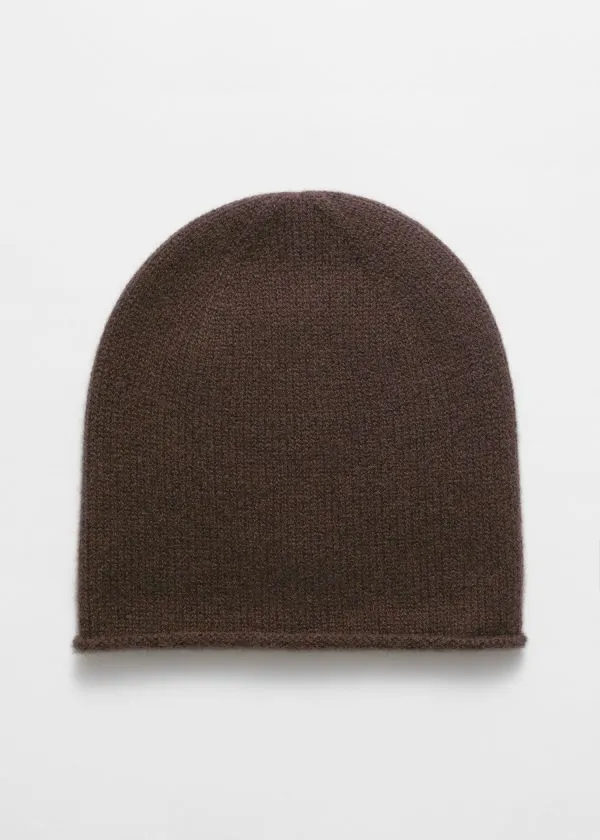 and Other Stories Cashmere Beanie Mahogany Women Headwear