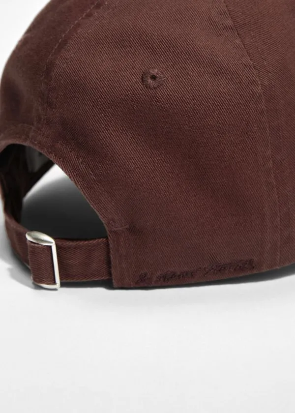 and Other Stories Classic Baseball Cap Brown Women Headwear