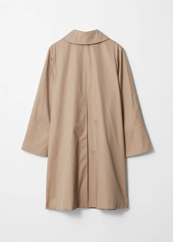 and Other Stories Collared Car Coat Beige Women Jackets and Coats