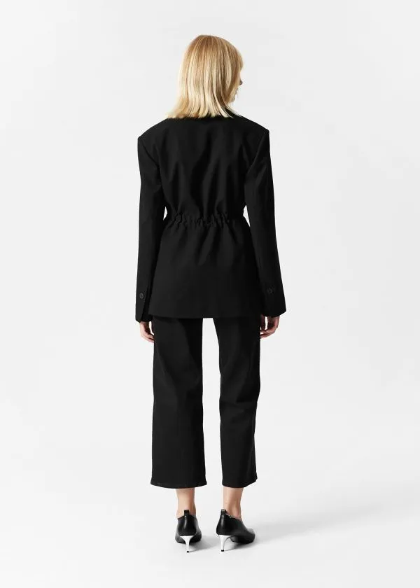 and Other Stories Collarless Blazer Black Women Blazers and Waistcoats