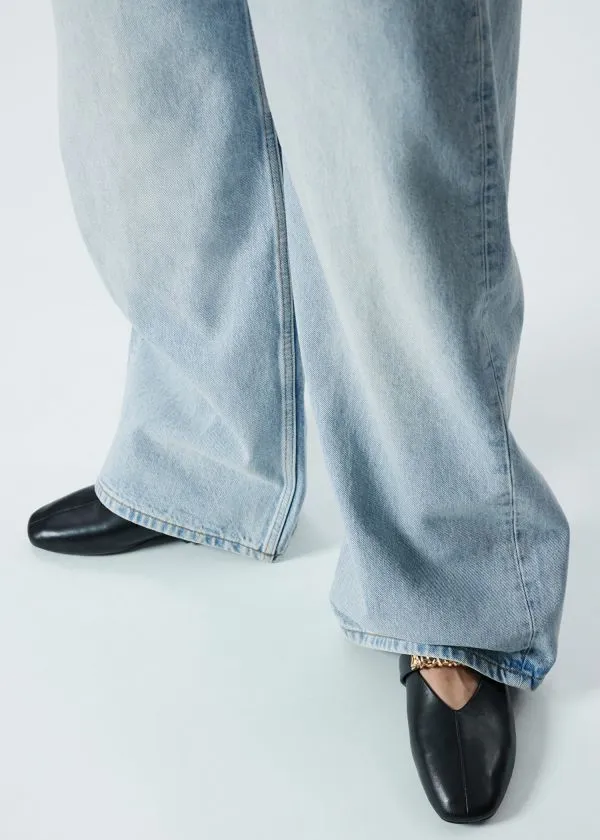 and Other Stories Embellished Leather Ballet Flats Black Women Ballerinas and Other Stories Embellished Leather Ballet Flats Black Women Ballerinas