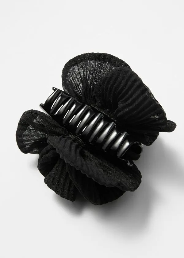 and Other Stories Floral Hair Clip Black Women Hair Accessories