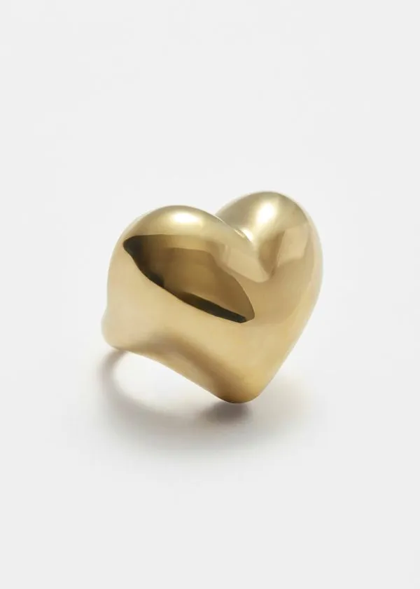 and Other Stories Heart Ring Gold Women Rings