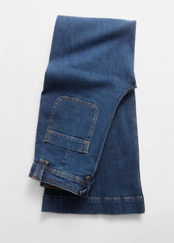 and Other Stories HighWaist Flared Jeans Blue Women Jeans