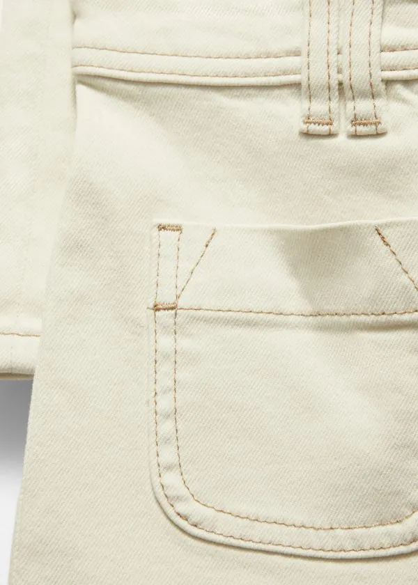 and Other Stories HighWaist Flared Jeans Cream Women Jeans